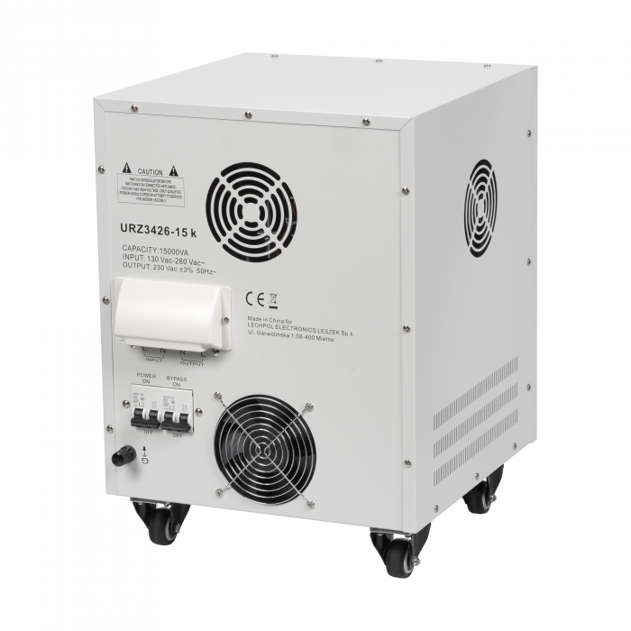 Автоматичний стабілізатор напруги KEMOT MSER-15000 (15000 ВА, серводвигун) - Зображення 2