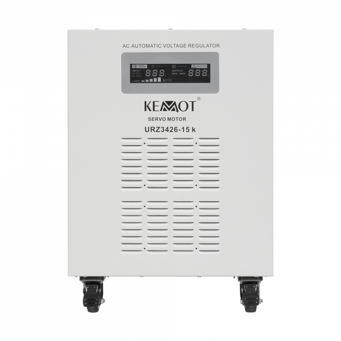 Автоматичний стабілізатор напруги KEMOT MSER-15000 (15000 ВА, серводвигун) - Зображення 3