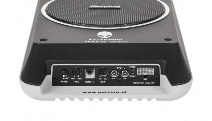 photo_20701-1 Автомобільний сабвуфер активний бумбокс 8" Peiying - Зображення 3