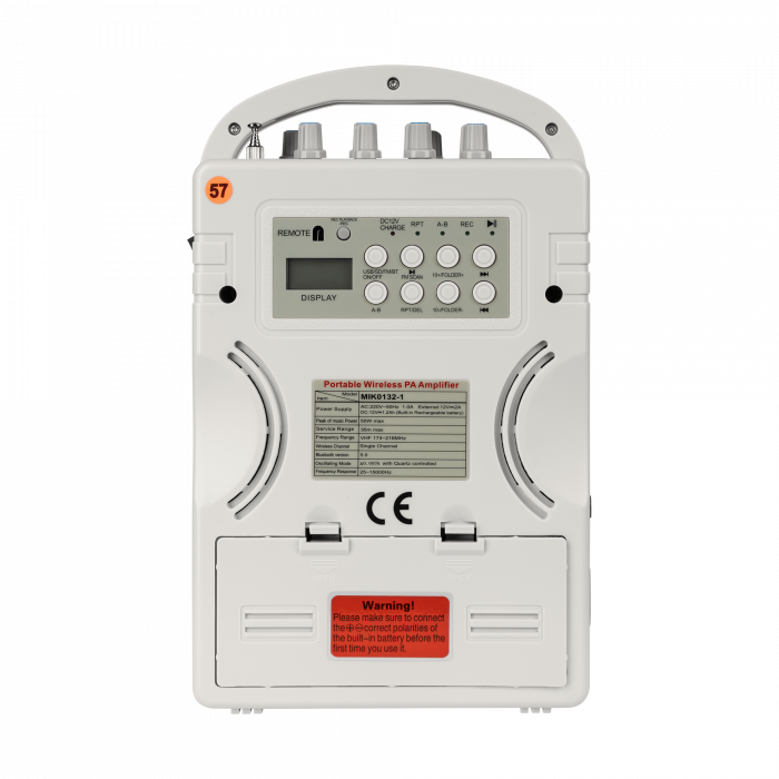 photo_20741 Портативна аудіосистема Rebel з підсилювачем MIK0132-1 - Зображення 3