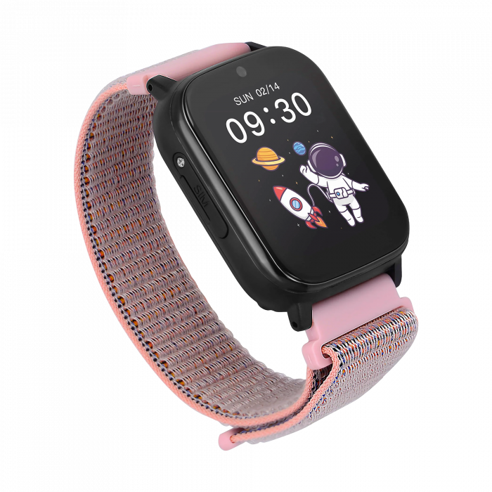 photo_21952 Розумний годинник Garett Kids Tech 4G рожева липучка - Зображення 3