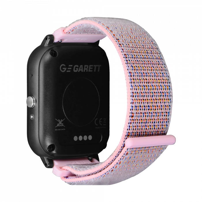 photo_21954 Розумний годинник Garett Kids Tech 4G рожева липучка - Зображення 5