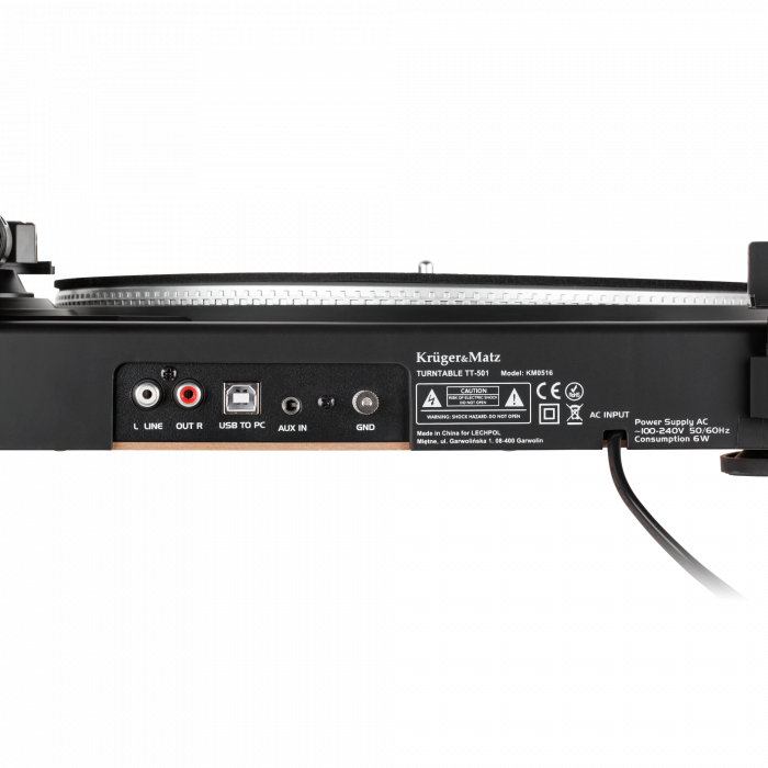 photo_2197 Програвач Kruger&Matz TT-501 - Зображення 3