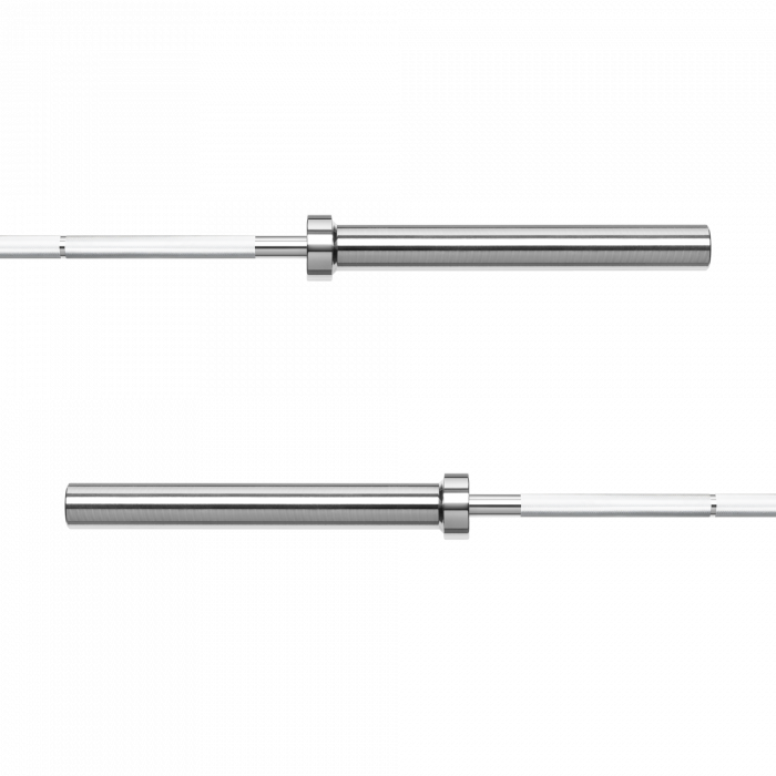 Штанга олімпійська пряма 220см 16кг Rebel Active RBA-2201 - Зображення 3