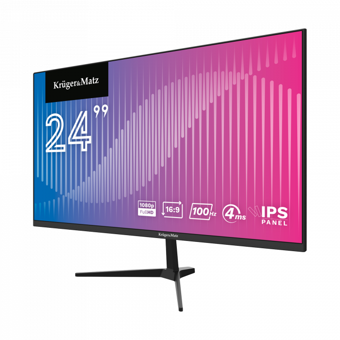 photo_22405 Монітор Kruger&Matz 24" Full HD IPS 100Hz із динаміками - Зображення 2