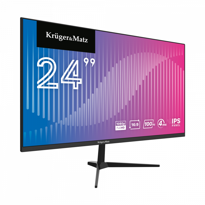 photo_22406 Монітор Kruger&Matz 24" Full HD IPS 100Hz із динаміками - Зображення 3