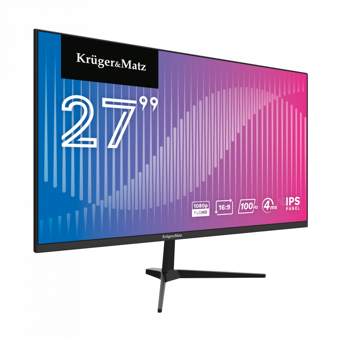 photo_22411 Монітор Kruger&Matz 27" Full HD IPS 100Hz із динаміками - Зображення 3