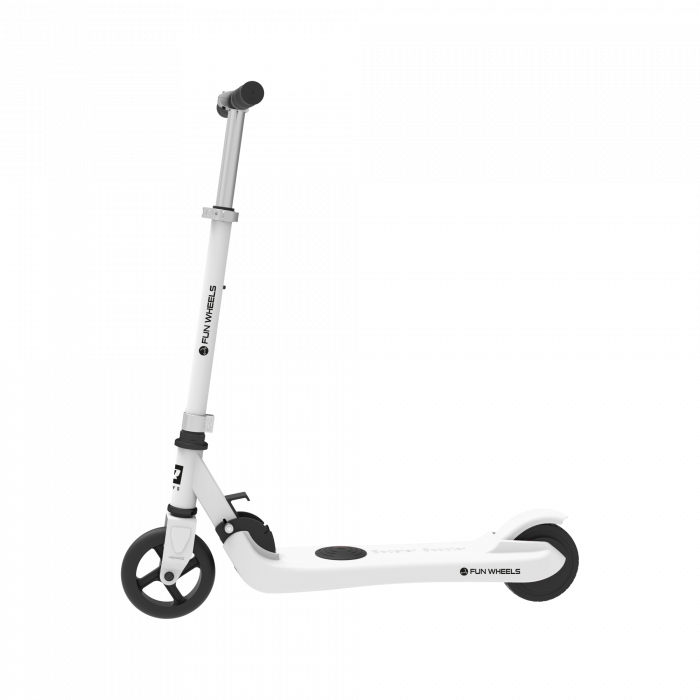 Дитячий електросамокат Rebel Fun Wheels білий ZAB0031W - Зображення 3