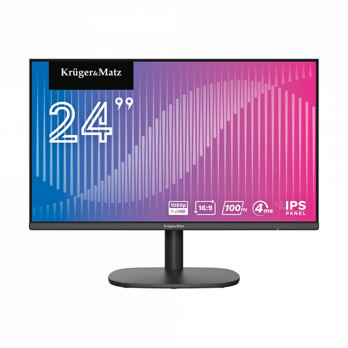 photo_2525300 Монітор Kruger&Matz 24" Full HD IPS із динаміками - Зображення 1
