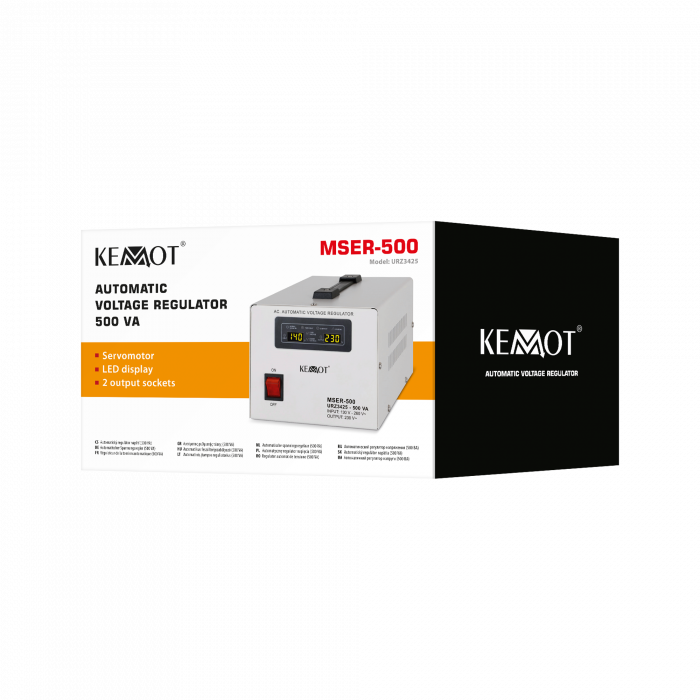 Автоматичний стабілізатор напруги KEMOT MSER-500 - Зображення 5
