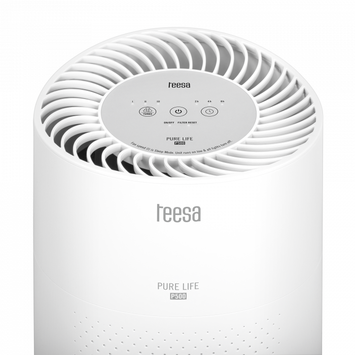 Домашній очищувач повітря Teesa Pure Life P500 оснащений 3 конфорками з нержавіючої сталі загальною потужністю 10,8 кВт, завдяки яким всі ваші закуски, включаючи м'ясо і овочі, будуть ідеально і рівномірно прожарені. - Зображення 4