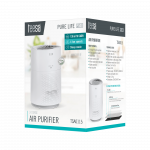 Домашній очищувач повітря Teesa Pure Life P500 оснащений 3 конфорками з нержавіючої сталі загальною потужністю 10,8 кВт, завдяки яким всі ваші закуски, включаючи м'ясо і овочі, будуть ідеально і рівномірно прожарені. - Зображення 8