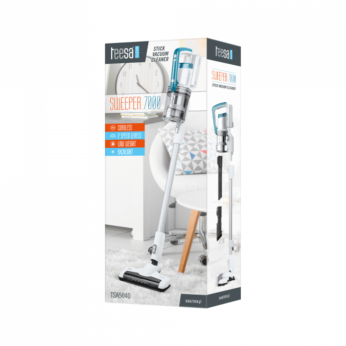 Акумуляторний пилосос Teesa Sweeper 7000 TSA5040 - Зображення 5