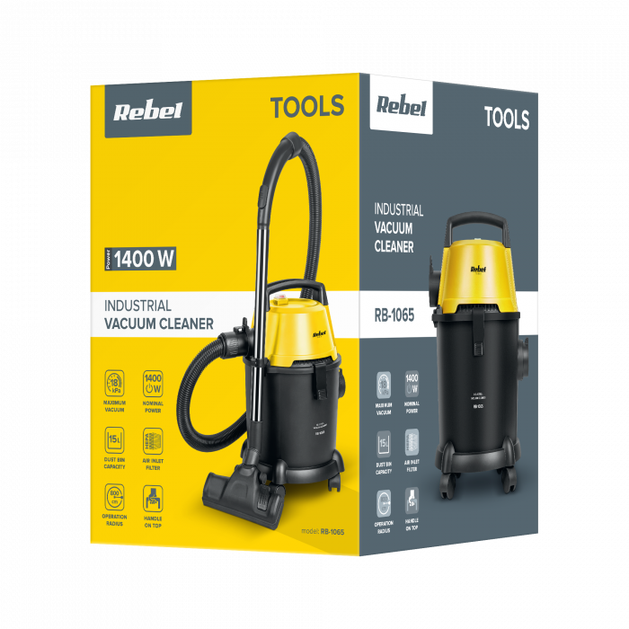 Промисловий пилосос WET&DRY RB-1065 - Зображення 4