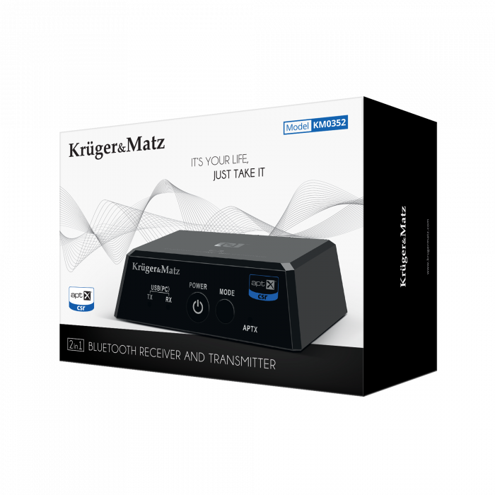 photo_7 Приймач/передавач Bluetooth Kruger&Matz BT-1 - Зображення 4