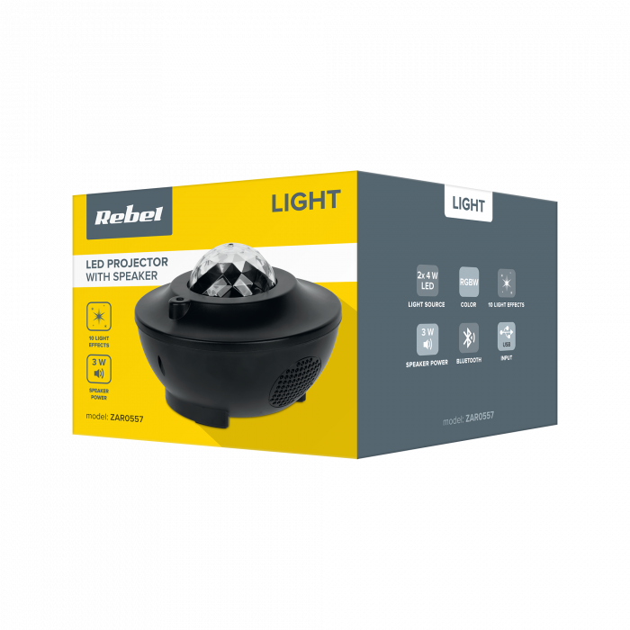 Прожетор LED з колонкою ZAR0557 - Зображення 6