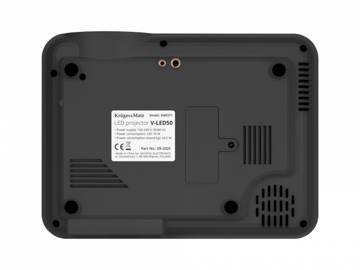 Світлодіодний проектор Kruger&Matz V-LED50 з Wi-Fi - Зображення 5