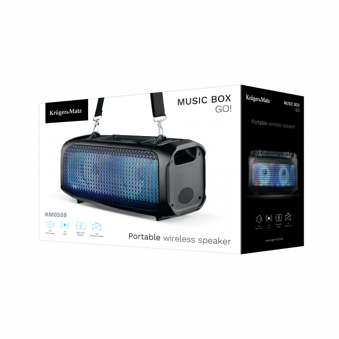 Bluetooth-колонка Kruger&Matz Music Box GO! - Зображення 6