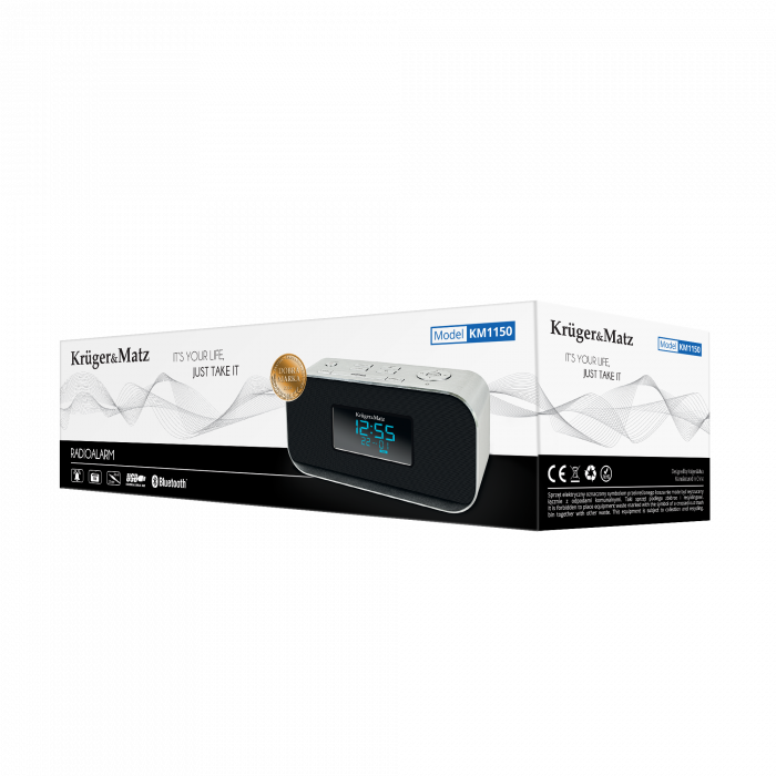 Радіогодинник Kruger&Matz KM 1150 - Зображення 4