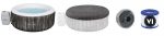 Басейн гідромасажний Bestway Garden SPA LAY-Z-SPA BAHAMAS 669 л 60005 - Зображення 3