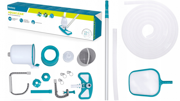 5767439801_w640_h640_nabor-bestway-58237 Пилосос для басейну Bestway 58237 1W ефективне очищення дна та стін басейну - Зображення 2