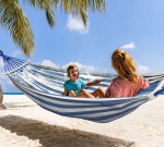 Гамак садовий KRUMAD КМ 2 200 кг 260 x 150 - Зображення 2