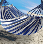 Гамак садовий KRUMAD КМ 2 200 кг 260 x 150 - Зображення 4