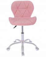 Офісне крісло рожеве ENDO CM-367487 екошкіра - Зображення 2