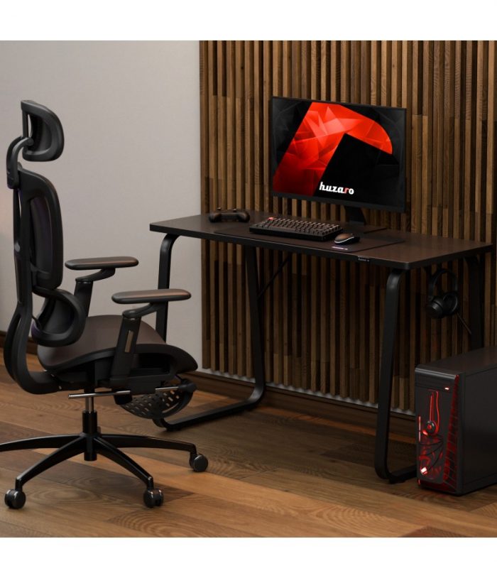 Ігровий стіл Huzaro Hero 1.5 120 x 58 x 73,5 чорний - Зображення 2