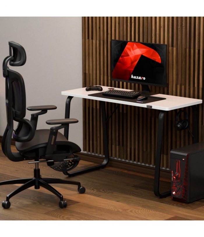 Ігровий стіл Huzaro Hero 1.5 120 x 58 x 73,5 см білий - Зображення 3