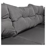 Садові меблі з ротанга SALTO-BL, комплект чорних кутових, VELACO 5-місних + стіл - Зображення 8