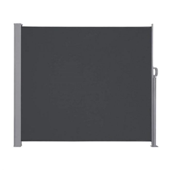 Тент KX3218 LUARO бічний Тарасовий Рулонний 1.6м х 3м Параван Сірий + Монтажні болти - Зображення 2