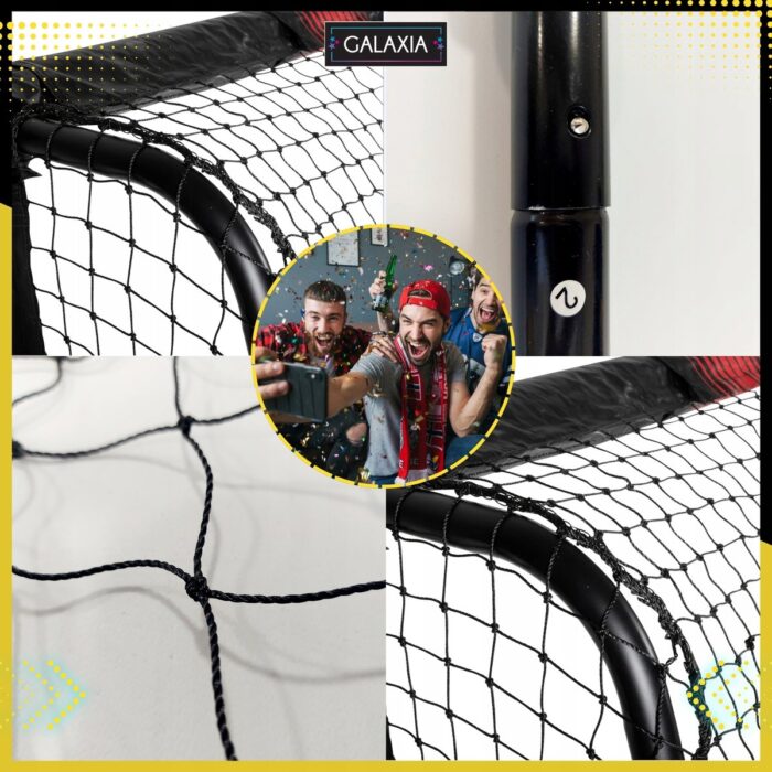 Стаціонарні футбольні ворота GALAXIA 300 x 200 x 120 см - Зображення 3
