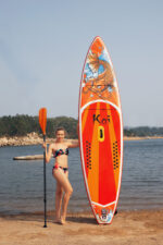 SUP-дошка FunWater KOI GALAXIA 350 см, рюкзак, 3 ласти - Зображення 3