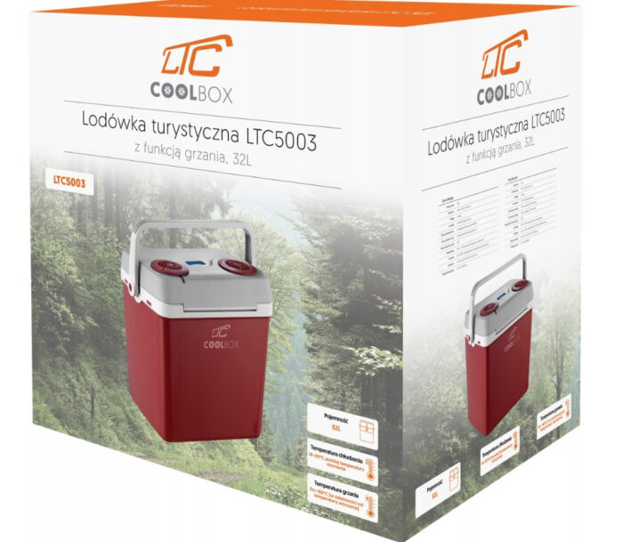 Дорожній холодильник з функцією підігріву 32l LTC5003 - Зображення 2