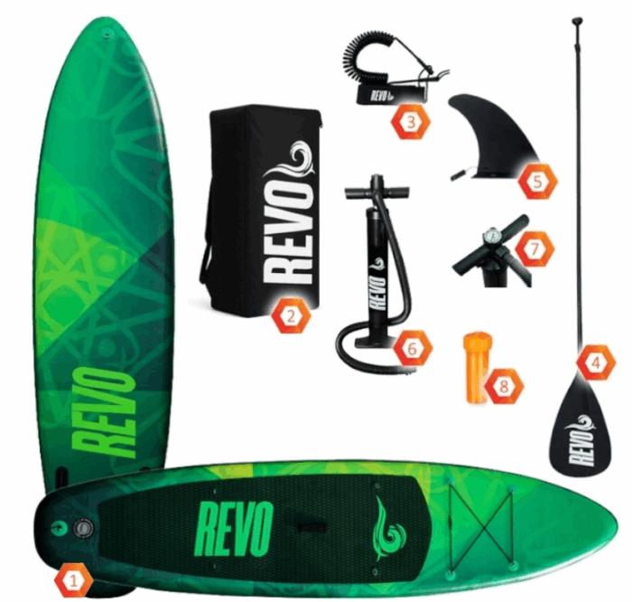 6724559848_w640_h640_kilimok-pid-basejn SUP дошка Revo MALIBU-1 320 см - Зображення 4