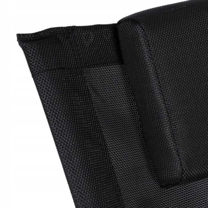 Lezak-ogrodowy-czarny-GANDIA_5B5749625D_780 Шезлонг чорний алюмінієвий Nuforma 04K KJL01AOC - Зображення 7