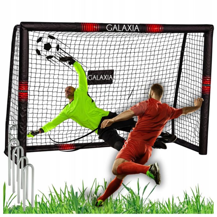 bramka-pilkarska-300x200-bramki-do-pilki-noznej-dla-dzieci-metalowa-duza-b-iext160085494 Стаціонарні футбольні ворота GALAXIA 300 x 200 x 120 см - Зображення 1