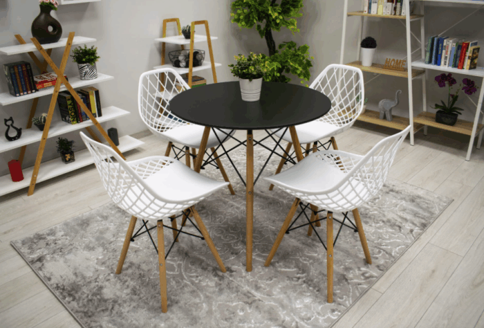 Ажурне крісло MODERN OSLO DSW Біле 3559 - Зображення 6