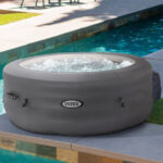 Круглий надувний гідромасажний басейн INTEX Simple SPA - 28482 795 л - Зображення 4