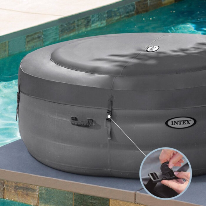 Круглий надувний гідромасажний басейн INTEX Simple SPA - 28482 795 л - Зображення 5