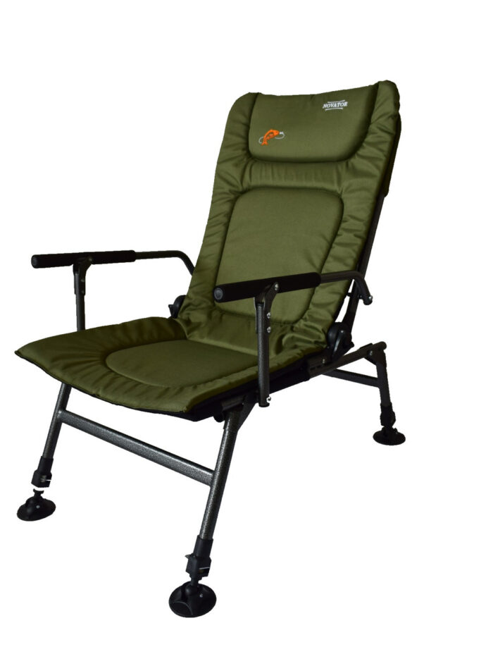 Розкладне крісло рибальське карпове Novator SR-2 + Підставка Novator POD-1 - Зображення 2