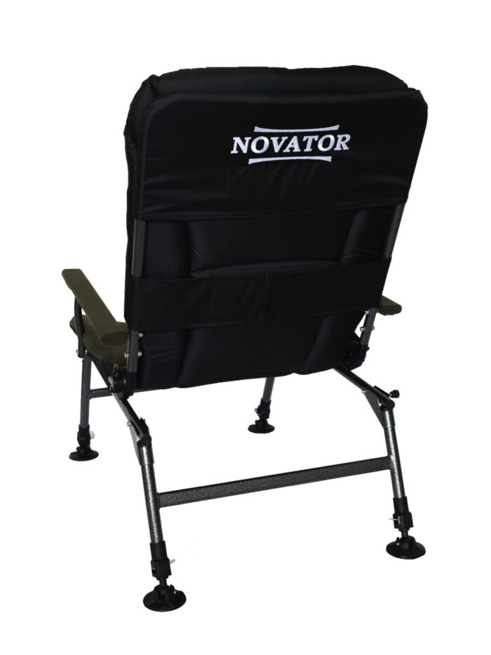 2568441123_w640_h640_2568441123 Розкладне крісло для риболовлі Novator SR-3 XL DeLuxe - Зображення 5