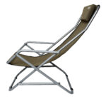 Крісло-шезлонг Novator SH-7 Brown для риболовлі кемпінгу і туризму - Зображення 3