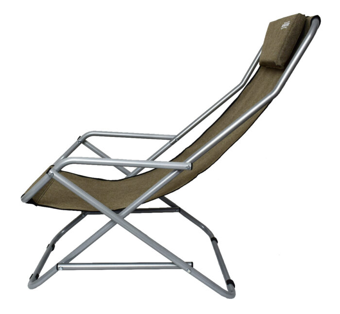 Крісло-шезлонг Novator SH-7 Brown для риболовлі кемпінгу і туризму - Зображення 3