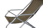 Крісло-шезлонг Novator SH-7 Brown для риболовлі кемпінгу і туризму - Зображення 8