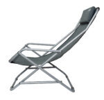 Крісло-шезлонг Novator SH-7 Grey для риболовлі кемпінгу і туризму - Зображення 2