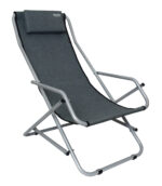 Крісло-шезлонг Novator SH-7 Grey для риболовлі кемпінгу і туризму