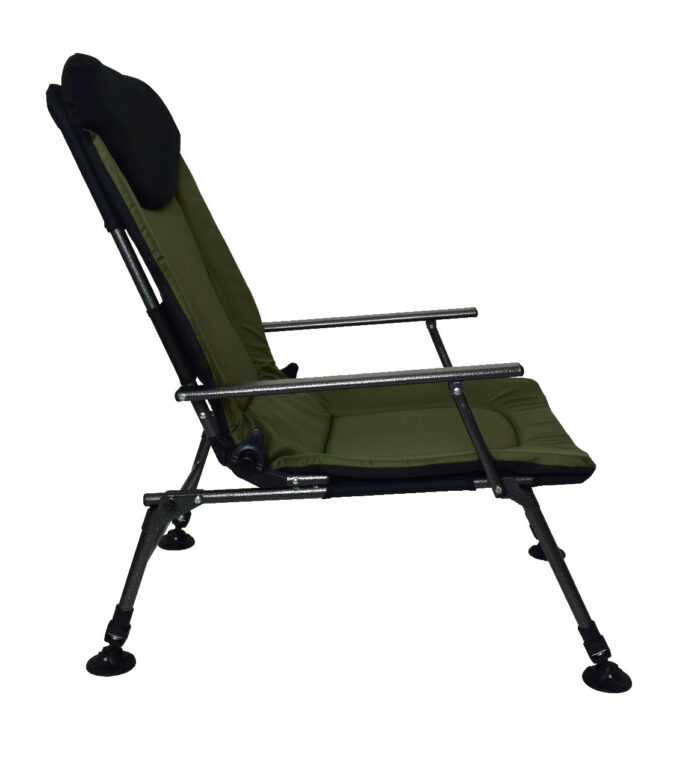 Розкладне крісло рибальське карпове Vario Carp XL для кемпінгу і туризму - Зображення 5