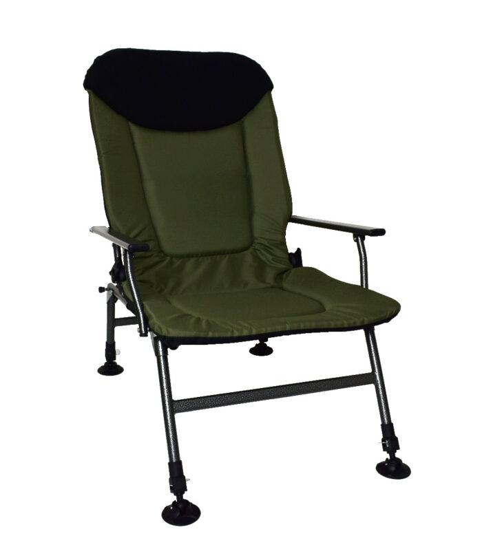 Розкладне крісло рибальське карпове Vario Carp XL для кемпінгу і туризму - Зображення 2